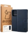 Etui z klapką Bizon Case Pocket do Oppo Reno 15 granatowe