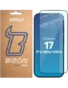 Szkło hartowane Bizon Glass Edge 2 do Xiaomi 17 Ultra / 17 Pro Max czarna ramka