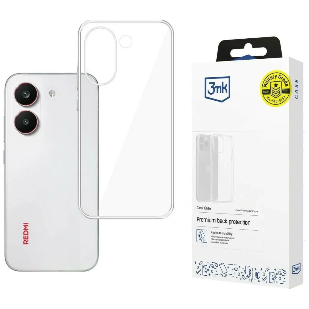 Etui 3MK Clear Case do POCO X8 Pro