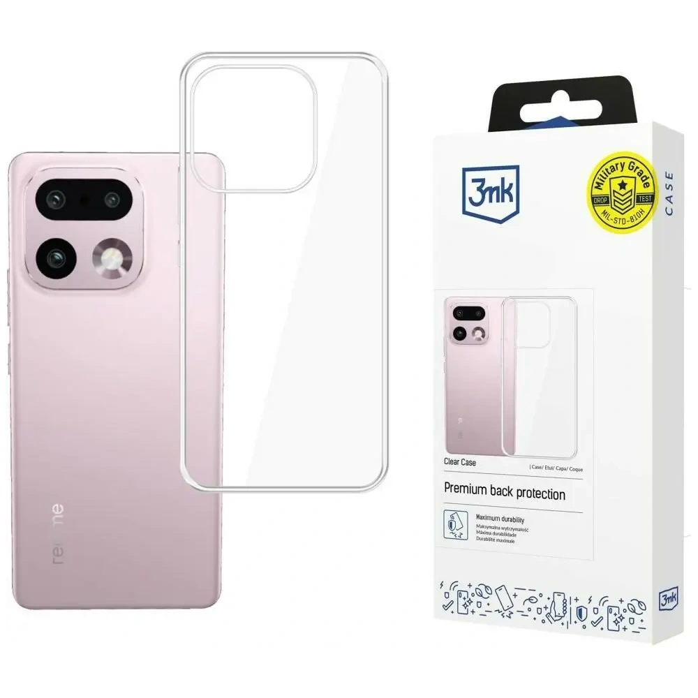 Etui 3MK Clear Case do Realme 16 Pro+ Plus 5G