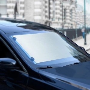 Wholesale Baseus Auto Close sunscreen for car windscreen, up to 64cm (silver) - BSU1691SLV - {ean13} - Hurt