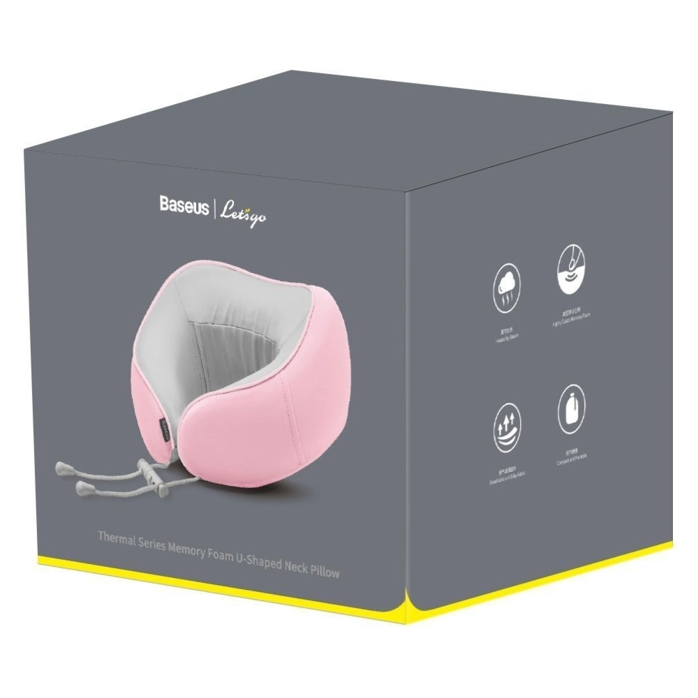 Wholesale Baseus Thermal Series Memory Foam Neck Pillow (pink) - BSU1692PNK - {ean13} - Hurt