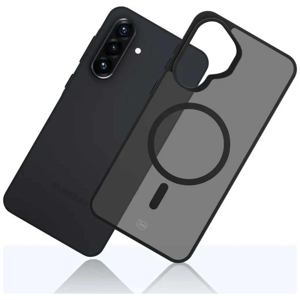 Etui 3MK Smoke MagCase do Samsung Galaxy A57 czarny