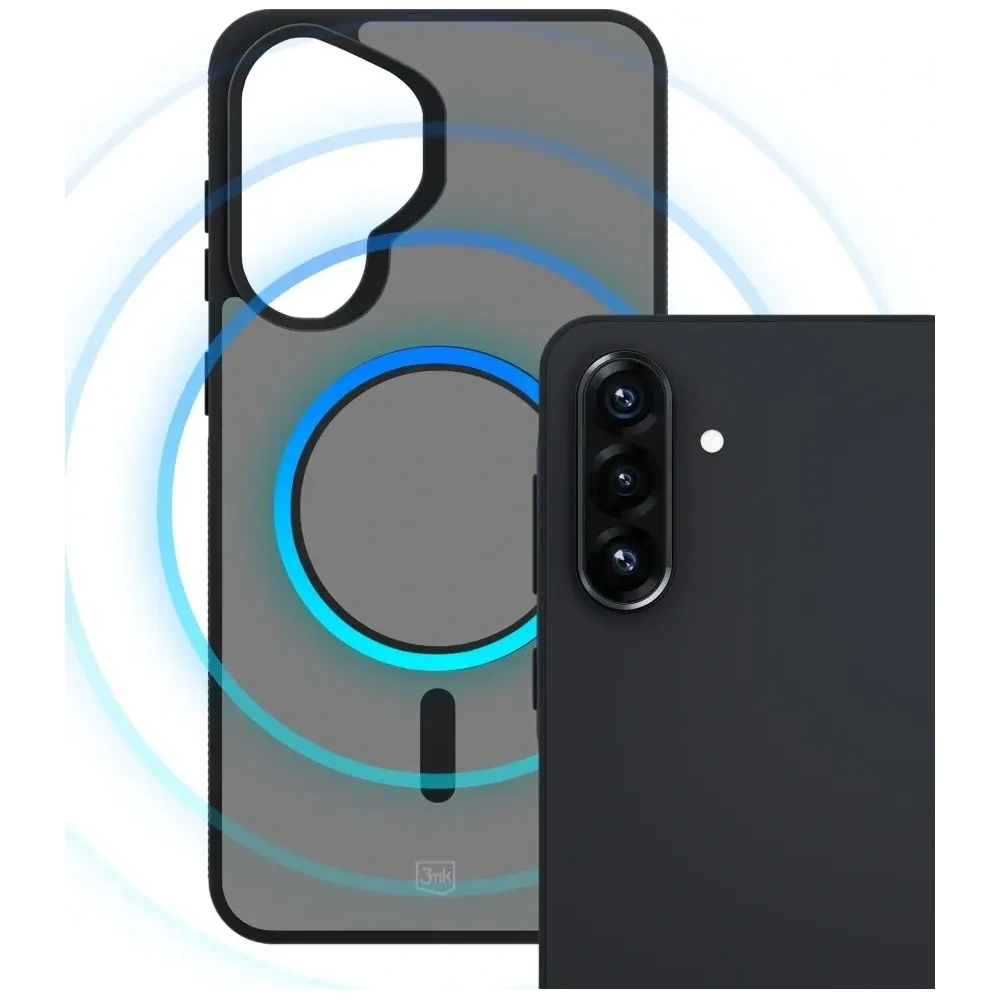 Etui 3MK Smoke MagCase do Samsung Galaxy A57 czarny