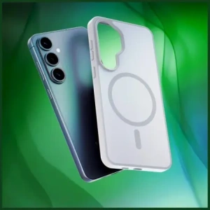 Etui 3MK Smoke MagCase do Samsung Galaxy S26 biały