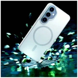 Etui 3MK Smoke MagCase do Samsung Galaxy S26 biały