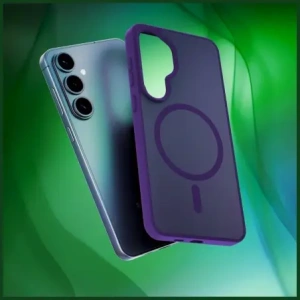 Etui 3MK Smoke MagCase do Samsung Galaxy S26+ Plus fioletowy