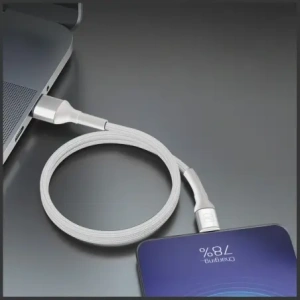 Kabel 3MK Hyper Cable N-SERIES USB-A / Lightning 1m QC 3.0 5V / 2.4A 12W Biały