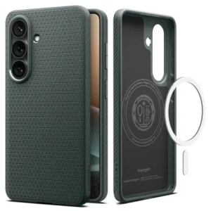 Etui Spigen Liquid Air Mag MagSafe do Samsung Galaxy S26+ Plus Abyss Green