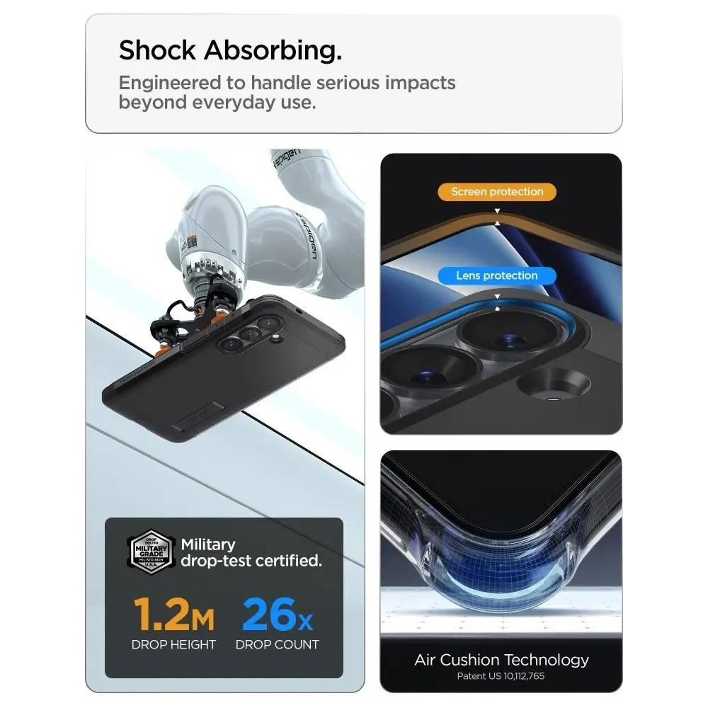 Etui Spigen Tough Armor Mag MagSafe do Samsung Galaxy S26+ Plus Black