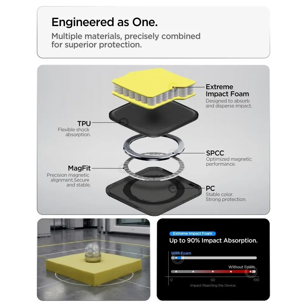 Etui Spigen Tough Armor Mag MagSafe do Samsung Galaxy S26+ Plus Abyss Green