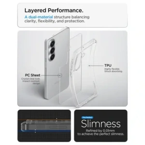 Etui Spigen Ultra Hybrid do Samsung Galaxy S26+ Plus Crystal Clear