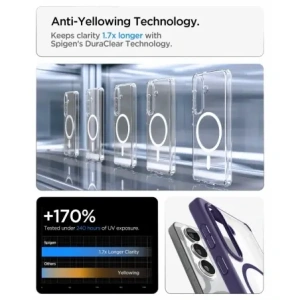Etui Spigen Ultra Hybrid Mag MagSafe do Samsung Galaxy S26+ Plus Deep Purple