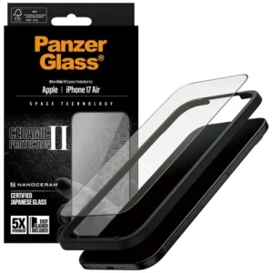 Szkło ceramiczne PanzerGlass Ceramic II Ultra-Wide Fit EasyAligner do Apple iPhone Air