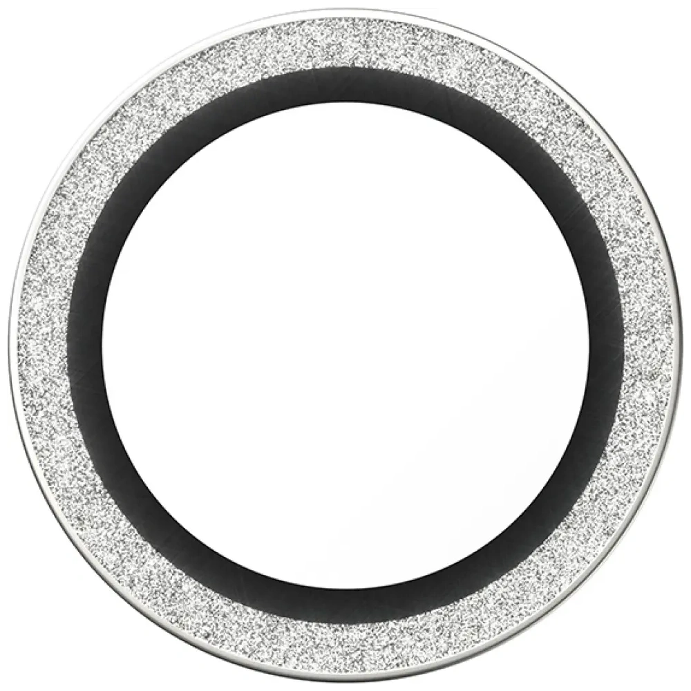 Szkło hartowane na obiektyw PanzerGlass Hoops Glitter do Apple iPhone Air srebrny