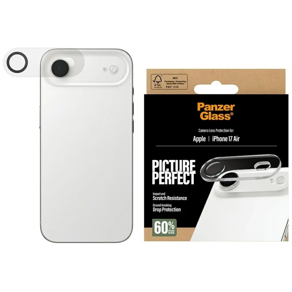 Szkło hartowane na obiektyw PanzerGlass PicturePerfect do Apple iPhone Air