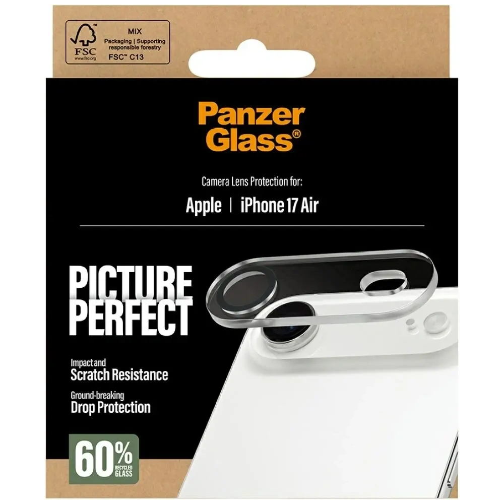 Szkło hartowane na obiektyw PanzerGlass PicturePerfect do Apple iPhone Air