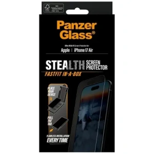 Szkło hartowane PanzerGlass Stealth Ultra-Wide Fit Fastfit do Apple iPhone Air