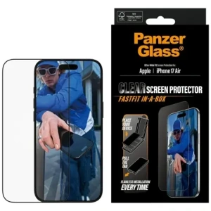 Szkło hartowane PanzerGlass Ultra-Wide Fit Fastfit do Apple iPhone Air
