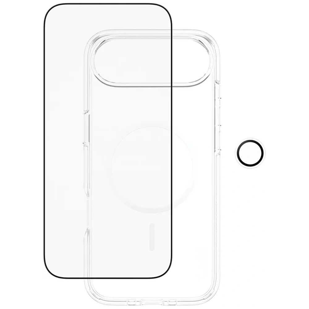 Zestaw ochronny CARE by PanzerGlass Flagship Explorer 3w1 Etui+Szkło+Lens do Apple iPhone Air