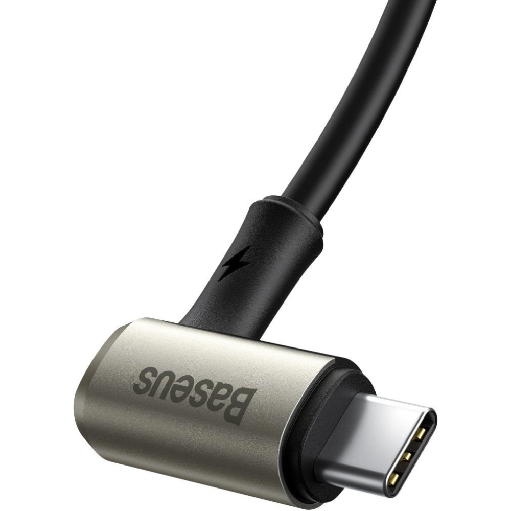 Hurtownia GSM - Kabel úhlový USB-C 3.1 Baseus Hammer, 100W, PD, 4K 1.5m (černá-šedá) - BSU1702BLKGRY - {ean13} - Hurt