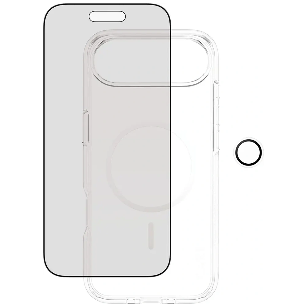 Zestaw ochronny CARE by PanzerGlass Flagship Privacy 3w1 Etui+Szkło prywatyzujące+Lens do Apple iPhone Air