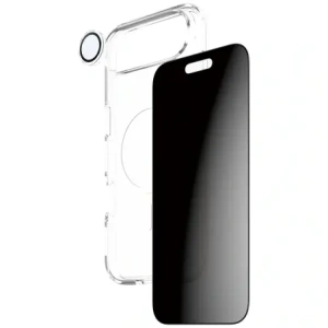 Zestaw ochronny CARE by PanzerGlass Flagship Privacy 3w1 Etui+Szkło prywatyzujące+Lens do Apple iPhone Air