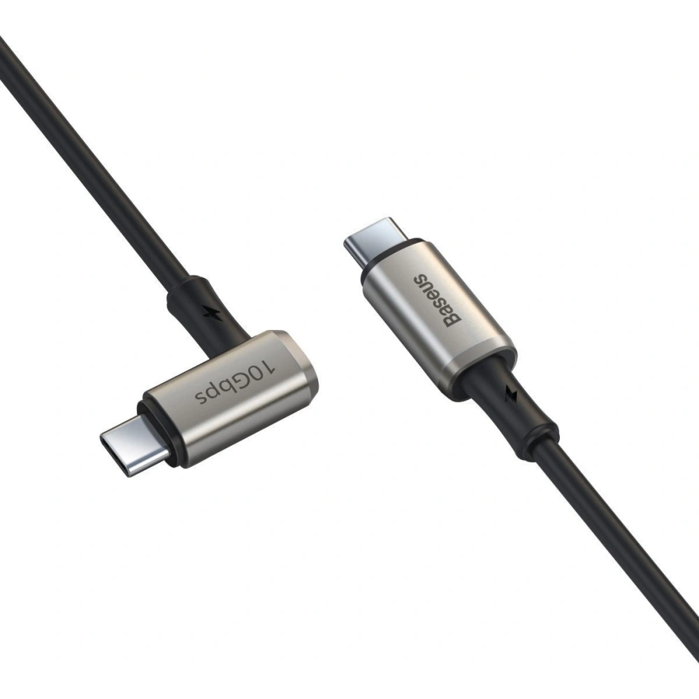 Hurtownia GSM - Kabel úhlový USB-C 3.1 Baseus Hammer, 100W, PD, 4K 1.5m (černá-šedá) - BSU1702BLKGRY - {ean13} - Hurt