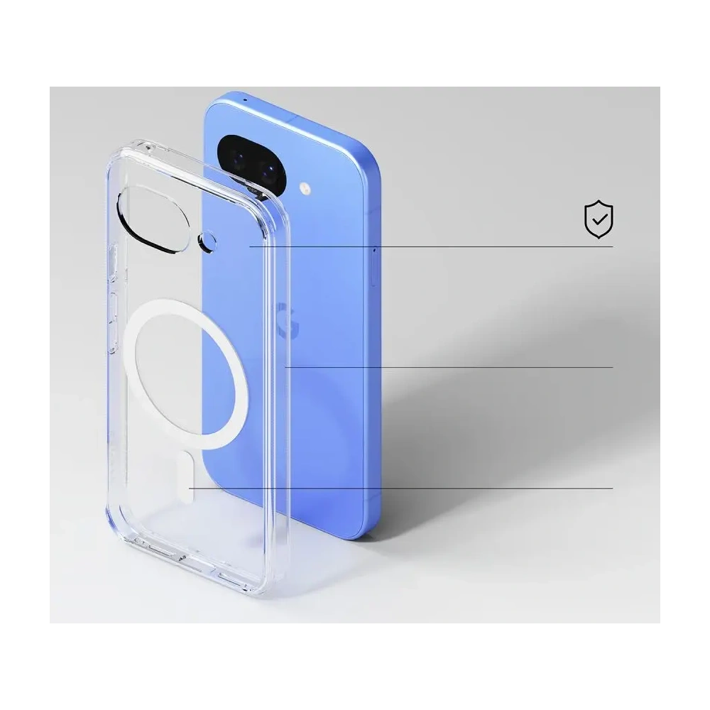 Etui Ringke Fusion Magnetic MagSafe do Google Pixel 10a Clear