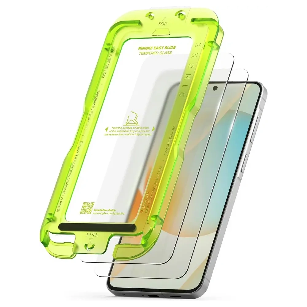 Szkło hartowane Ringke Easy Slide do Samsung Galaxy A57 5G Clear [2 PACK]