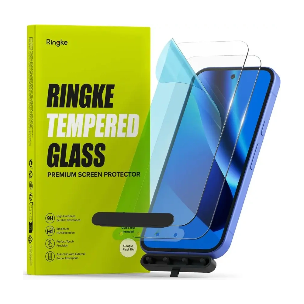Szkło hartowane Ringke Tempered Glass do Google Pixel 10a Clear [2 PACK]