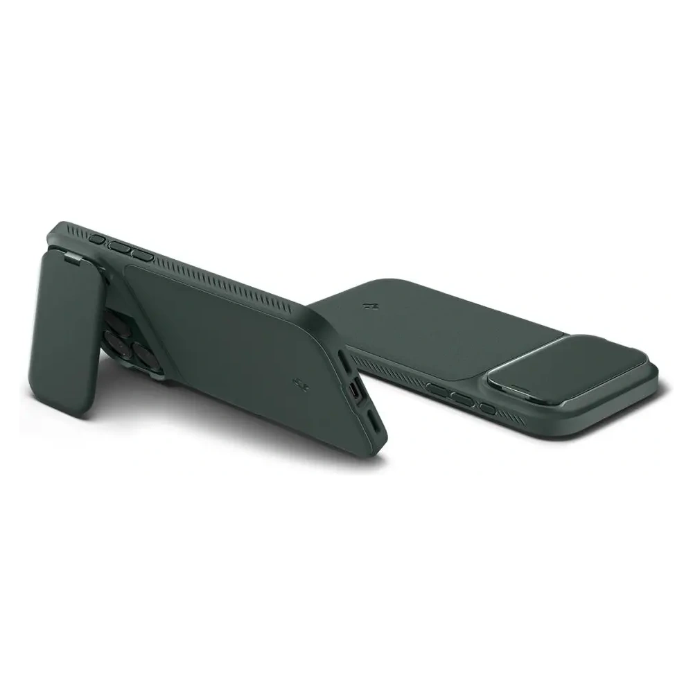Etui Spigen Optik Armor Mag MagSafe do Apple iPhone 17 Pro Abyss Green