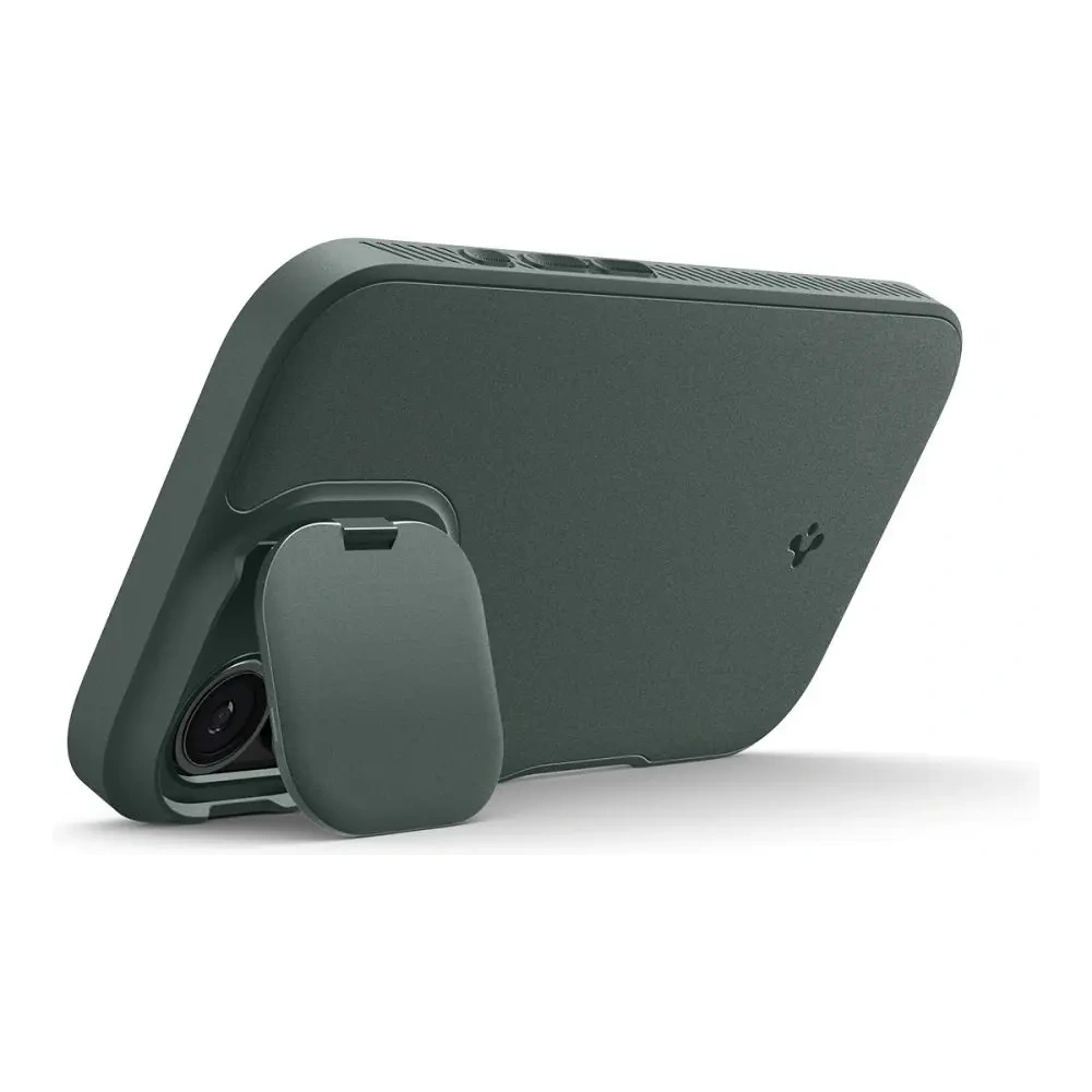 Etui Spigen Optik Armor Mag MagSafe do Apple iPhone 17 Abyss Green