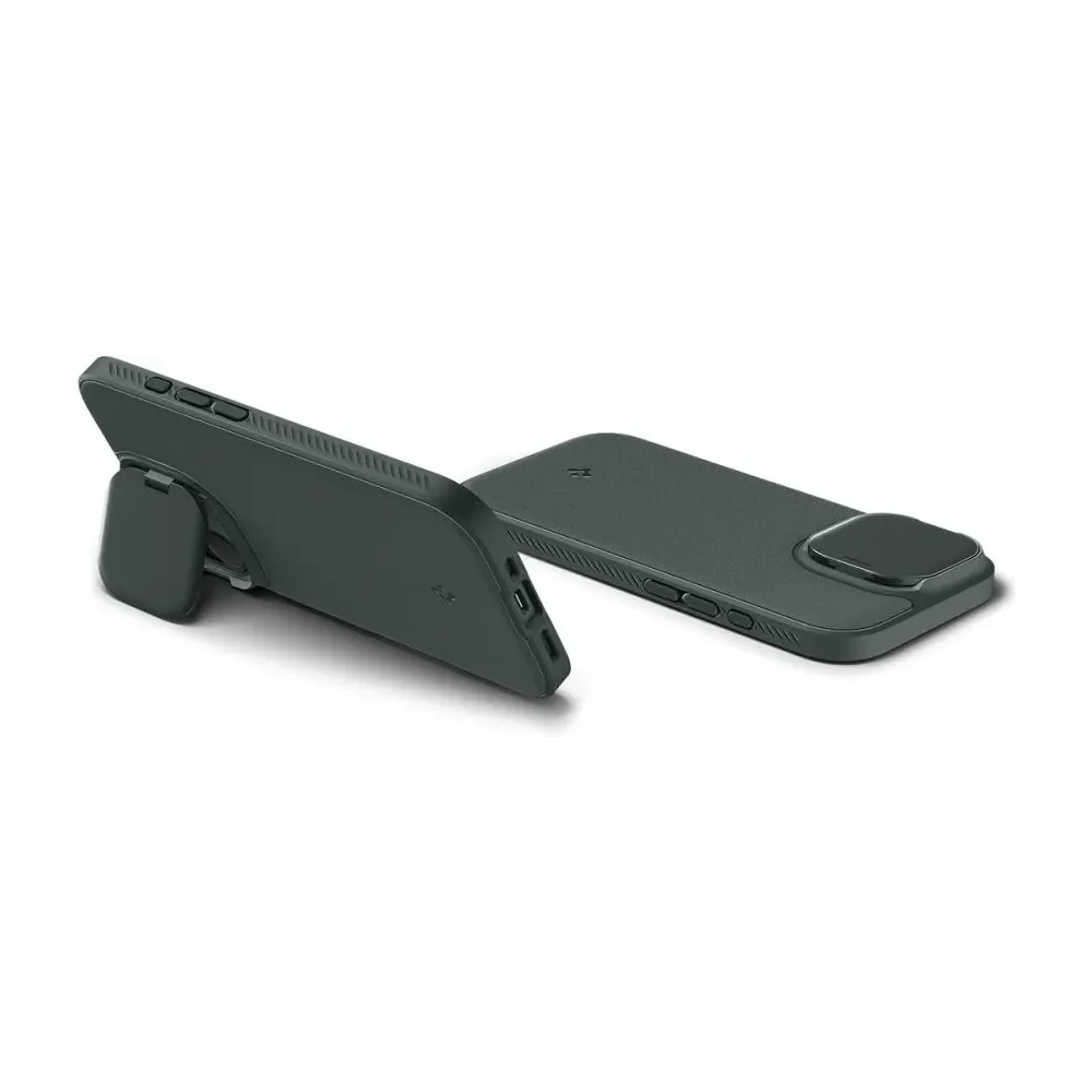 Etui Spigen Optik Armor Mag MagSafe do Apple iPhone 17 Abyss Green