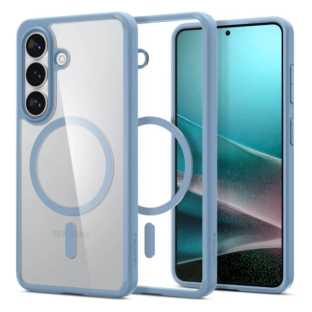 Etui Spigen Ultra Hybrid Mag MagSafe do Samsung Galaxy S26+ Plus Light Blue