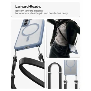 Etui Spigen Ultra Hybrid Mag MagSafe do Samsung Galaxy S26+ Plus Light Blue