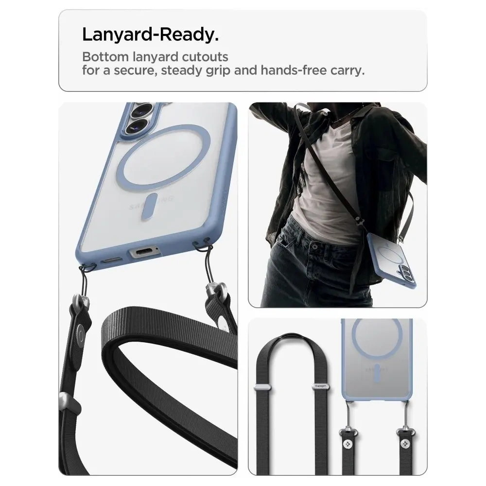 Etui Spigen Ultra Hybrid Mag MagSafe do Samsung Galaxy S26+ Plus Light Blue