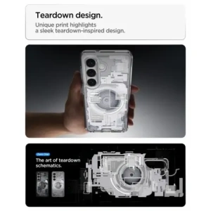 Etui Spigen Ultra Hybrid Mag MagSafe do Samsung Galaxy S26+ Plus Zero One White