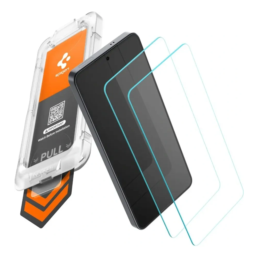 Szkło hartowane Spigen Glas.tr EZ Fit Pro AluminaCore HD do Samsung Galaxy S26+ Plus Clear [2 PACK]