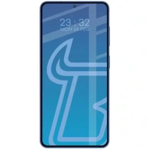 Etui z pierścieniem magnetycznym + szkło hartowane Bizon MatteO Pack do Samsung Galaxy S26+ Plus, przydymione-jasnoróżowe