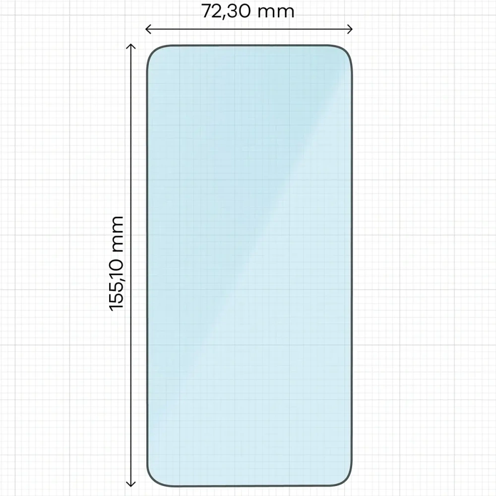 Szkło ochronne 2.5D Bizon Smart Glass do Samsung Galaxy S26+ Plus / S25 Edge
