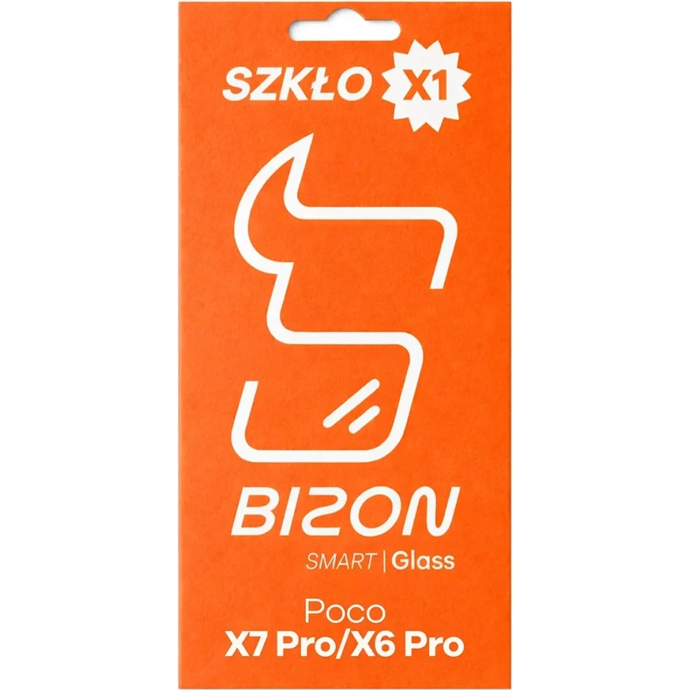 Szkło ochronne 2.5D Bizon Smart Glass do Xiaomi POCO X6 Pro / X7 Pro
