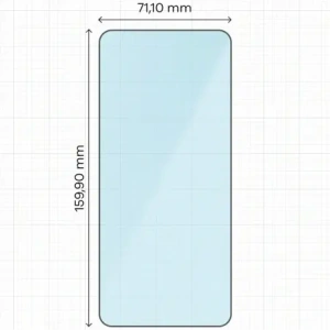 Szkło ochronne 2.5D Bizon Smart Glass do Motorola Moto G15 / G15 Power / G05 / E15 / G56 5G