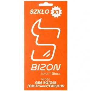 Szkło ochronne 2.5D Bizon Smart Glass do Motorola Moto G15 / G15 Power / G05 / E15 / G56 5G