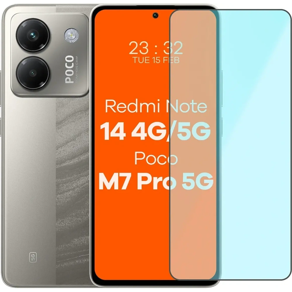Szkło ochronne 2.5D Bizon Smart Glass do Xiaomi Redmi Note 14 / POCO M7 Pro 5G
