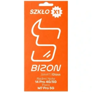 Szkło ochronne 2.5D Bizon Smart Glass do Xiaomi Redmi Note 14 / POCO M7 Pro 5G