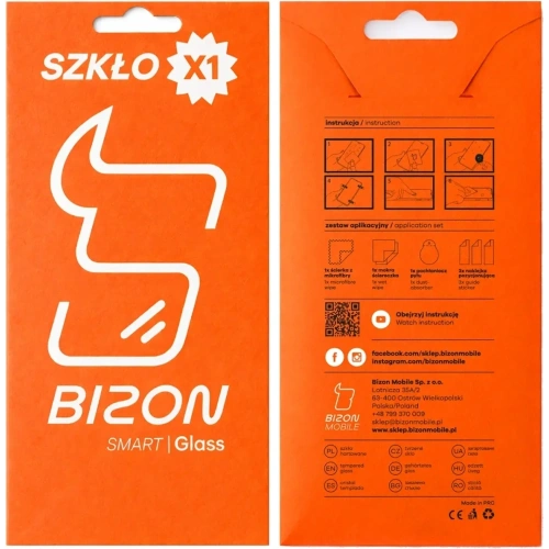 Szkło ochronne 2.5D Bizon Smart Glass do Samsung Galaxy S21