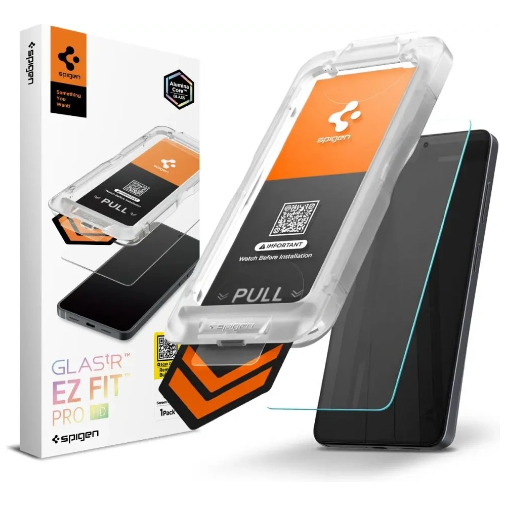 Szkło hartowane Spigen Glas.tr EZ Fit Pro AluminaCore HD do Samsung Galaxy S26+ Plus Clear