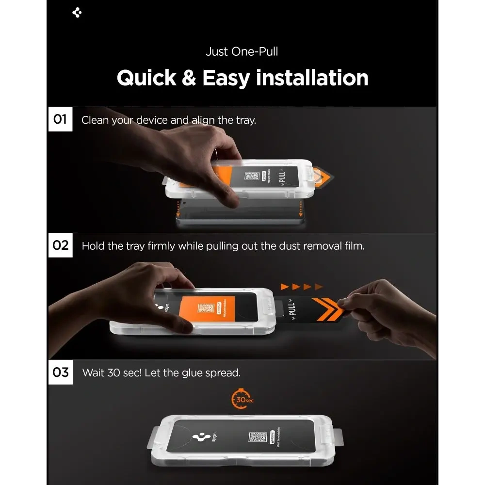 Szkło hartowane Spigen Glas.tr EZ Fit Pro AluminaCore HD do Samsung Galaxy S26+ Plus Clear
