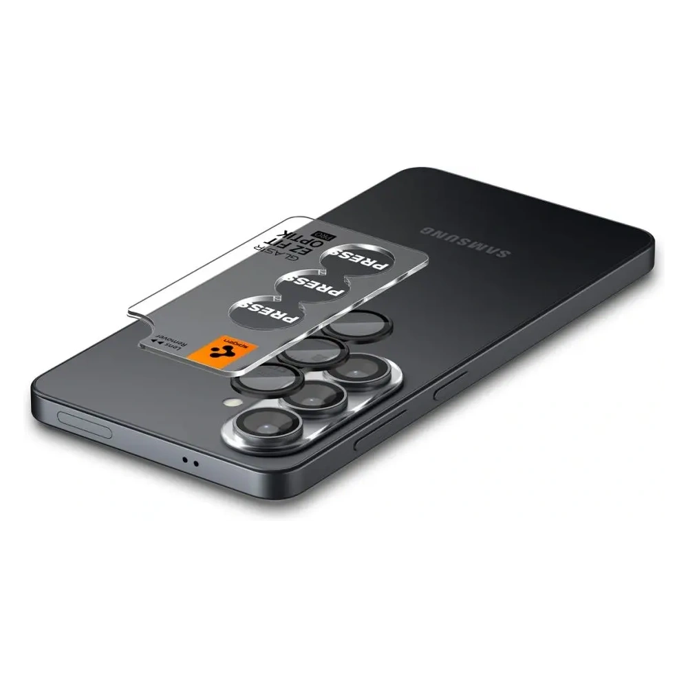 Osłona aparatu Spigen Optik Pro HD Glas.tr ez Fit Camera Protector do Samsung Galaxy S26+ Plus Black [2 PACK]